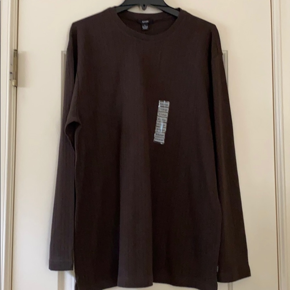 NWT Men’s Alfani Long Sleeve Shirt